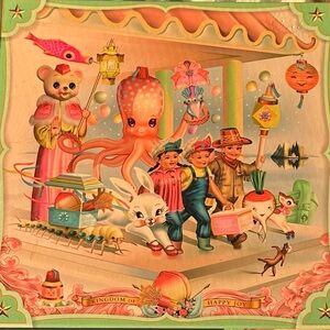 Jigsaw 500 piece. Fred - Fiona Hewitt Kingdom of Happy Joy. Whimsical. Cool